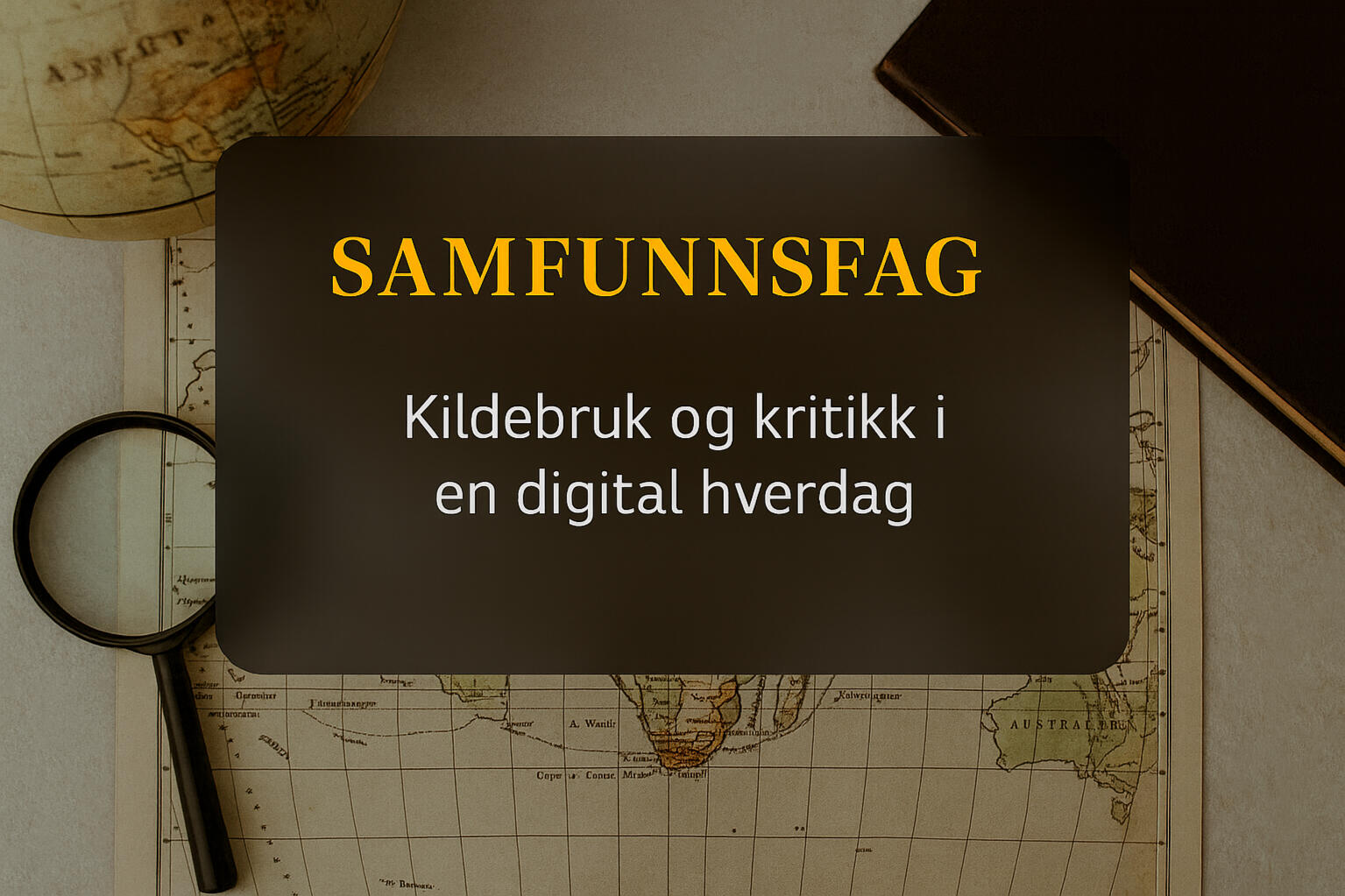 Samfunnsfag - Kildebruk og kritikk